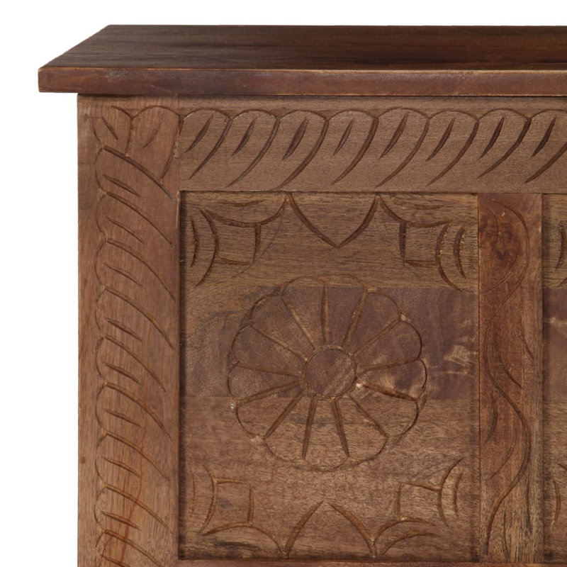 Bloomsbury Market Sitzbank Carwell aus Holz | Wayfair.de